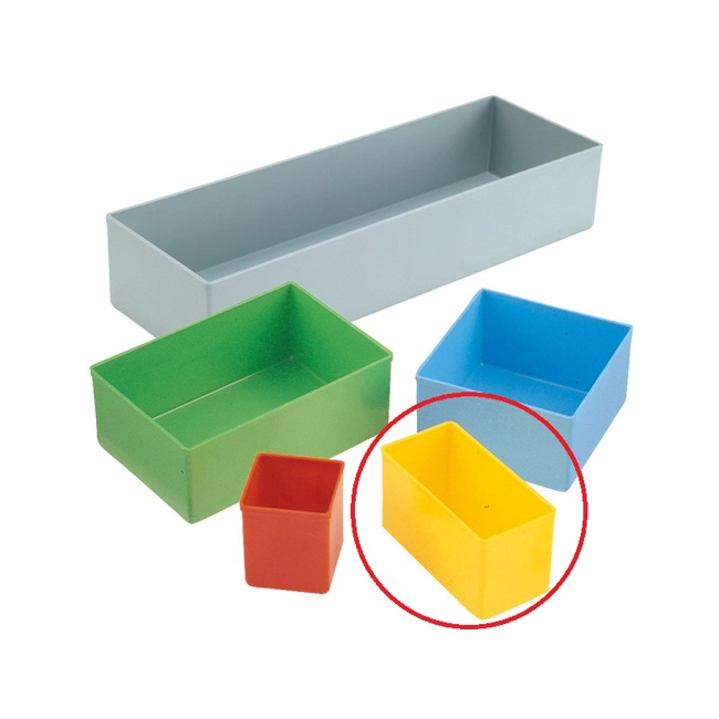 Vendita online Vaschetta gialla 54x108mm.